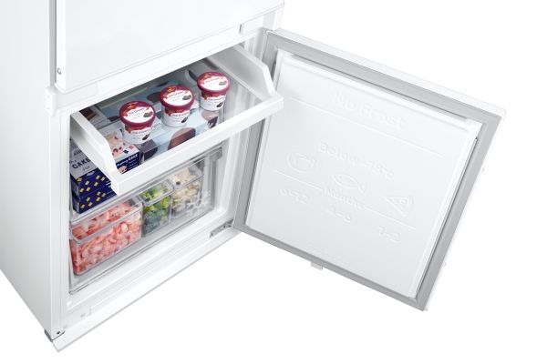 Samsung BRB80F26CES0, 267 L, N-ST, 6 kg/24t, E, Frisk zone, aflukke, Hvid