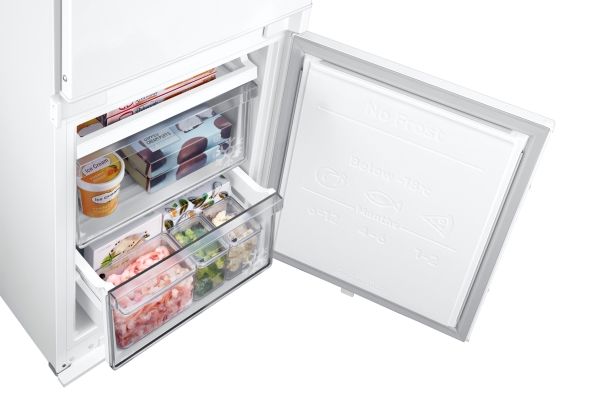 Samsung BRB80F26CES0, 267 L, N-ST, 6 kg/24t, E, Frisk zone, aflukke, Hvid