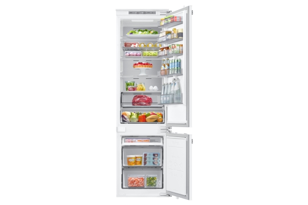 Samsung BRB80F30AEF0EO, 298 L, N-ST, 6 kg/24t, E, Frisk zone, aflukke, Hvid