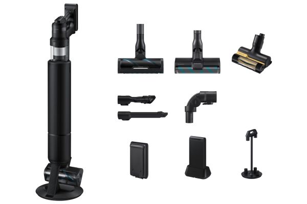 Samsung Bespoke AI Jet Ultra 400 W ledningsfri støvsuger med Clean Station - Satin Black billede 1