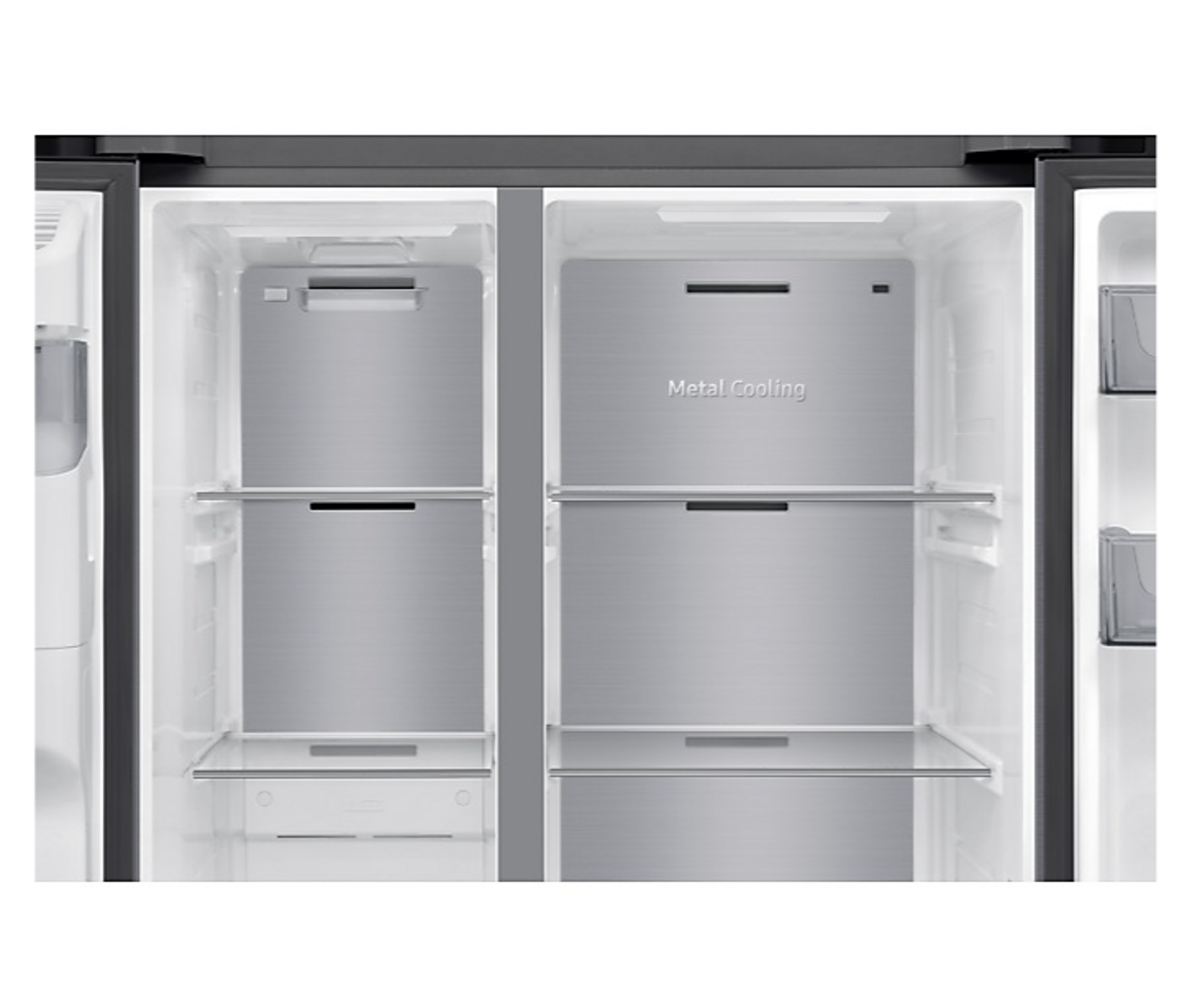Samsung side by side RS70F64KDTEF (rustfri stål) billede 5