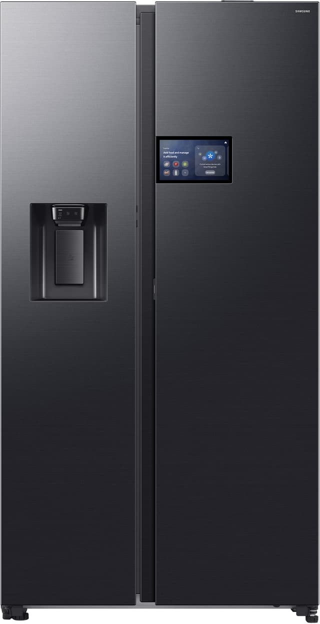 Samsung side-by-side RS90F64EDFEF (sort rustfrit stål) billede 1