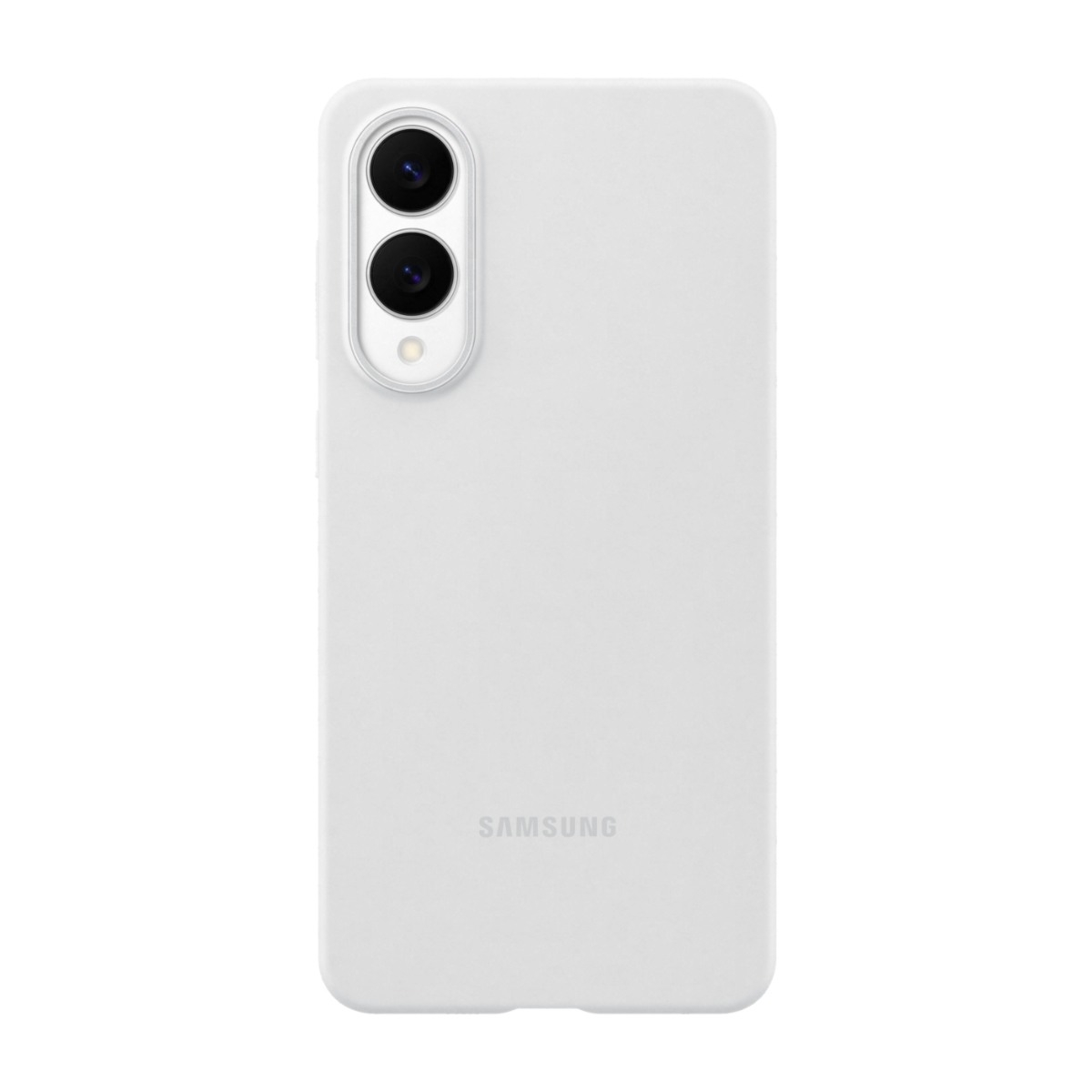 Samsung Galaxy S25 Edge Silicone Cover, grå billede 1