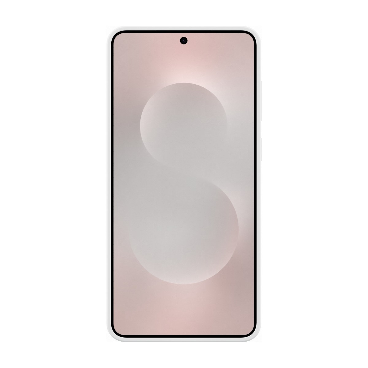 Samsung Galaxy S25 Edge Silicone Cover, grå billede 3