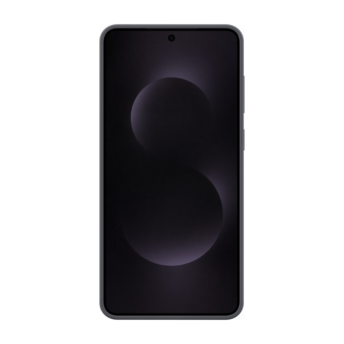 Samsung Galaxy S25 Edge Silicone Cover, sort billede 3