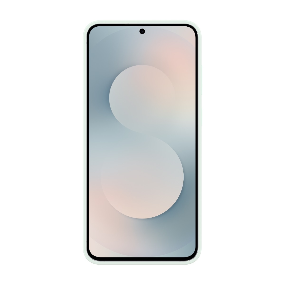 Samsung Galaxy S25 FE Silicone Cover, myntegrøn billede 2