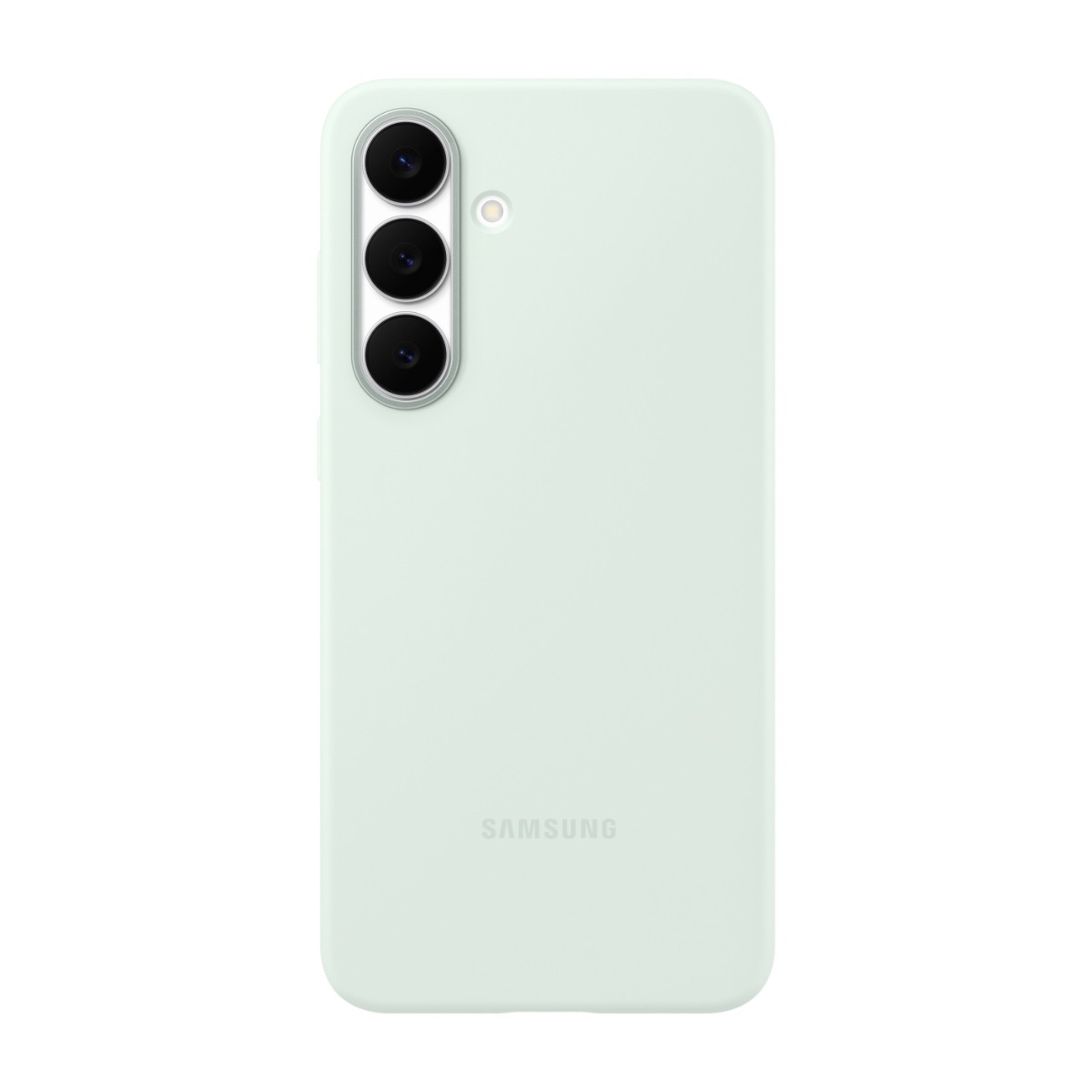 Samsung Galaxy S25 FE Silicone Cover, myntegrøn billede 1