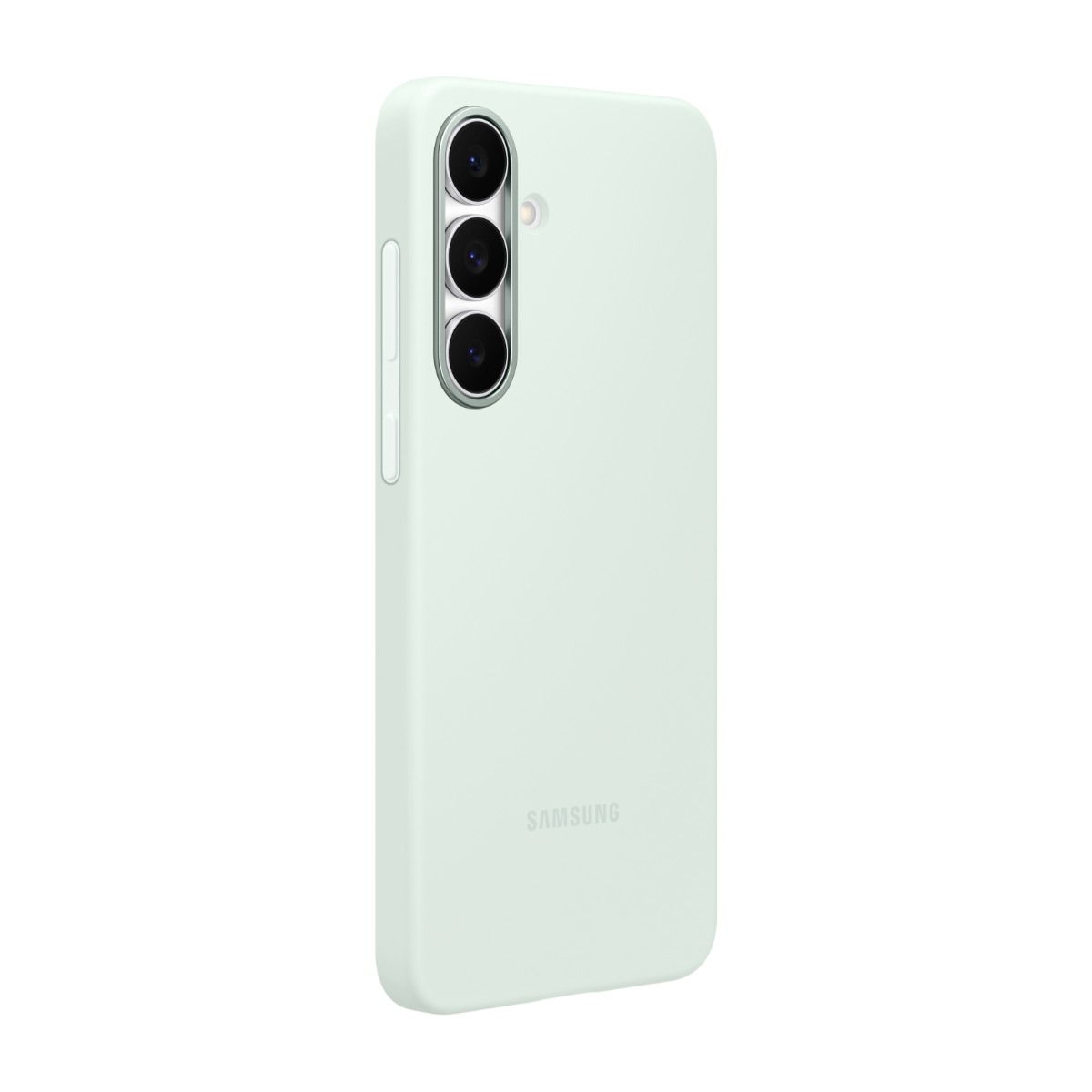 Samsung Galaxy S25 FE Silicone Cover, myntegrøn billede 4