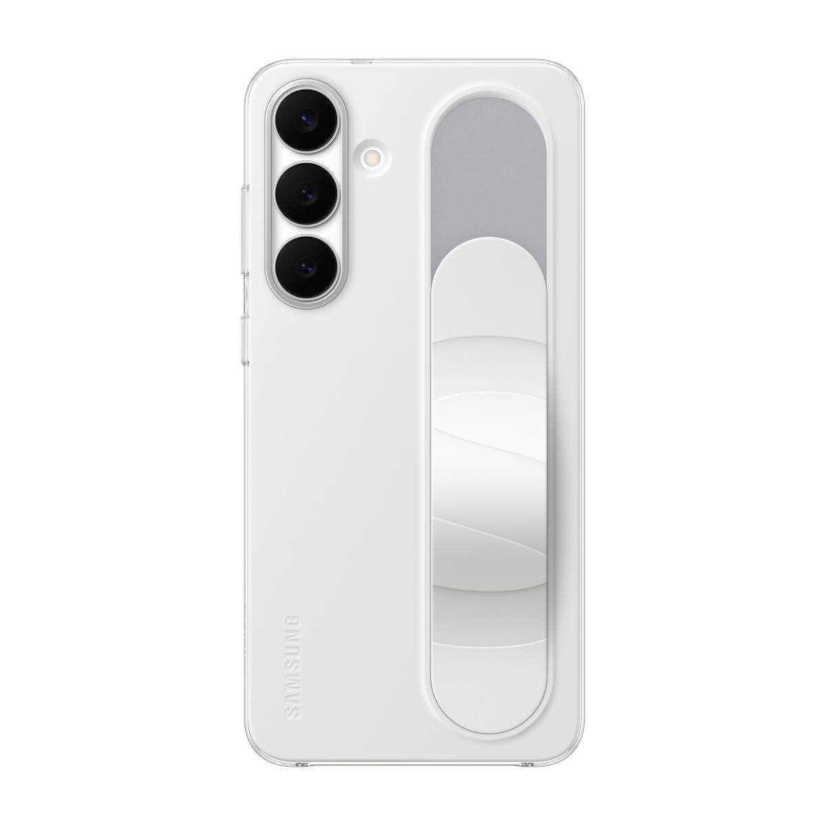 Samsung Galaxy S25 FE Standing Grip Cover, hvid billede 3