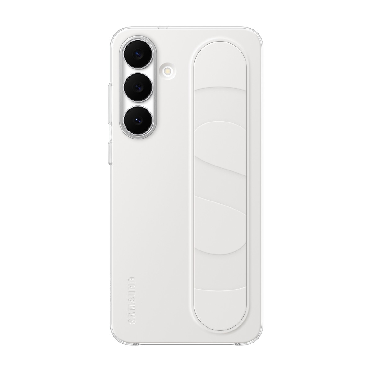 Samsung Galaxy S25 FE Standing Grip Cover, hvid billede 1