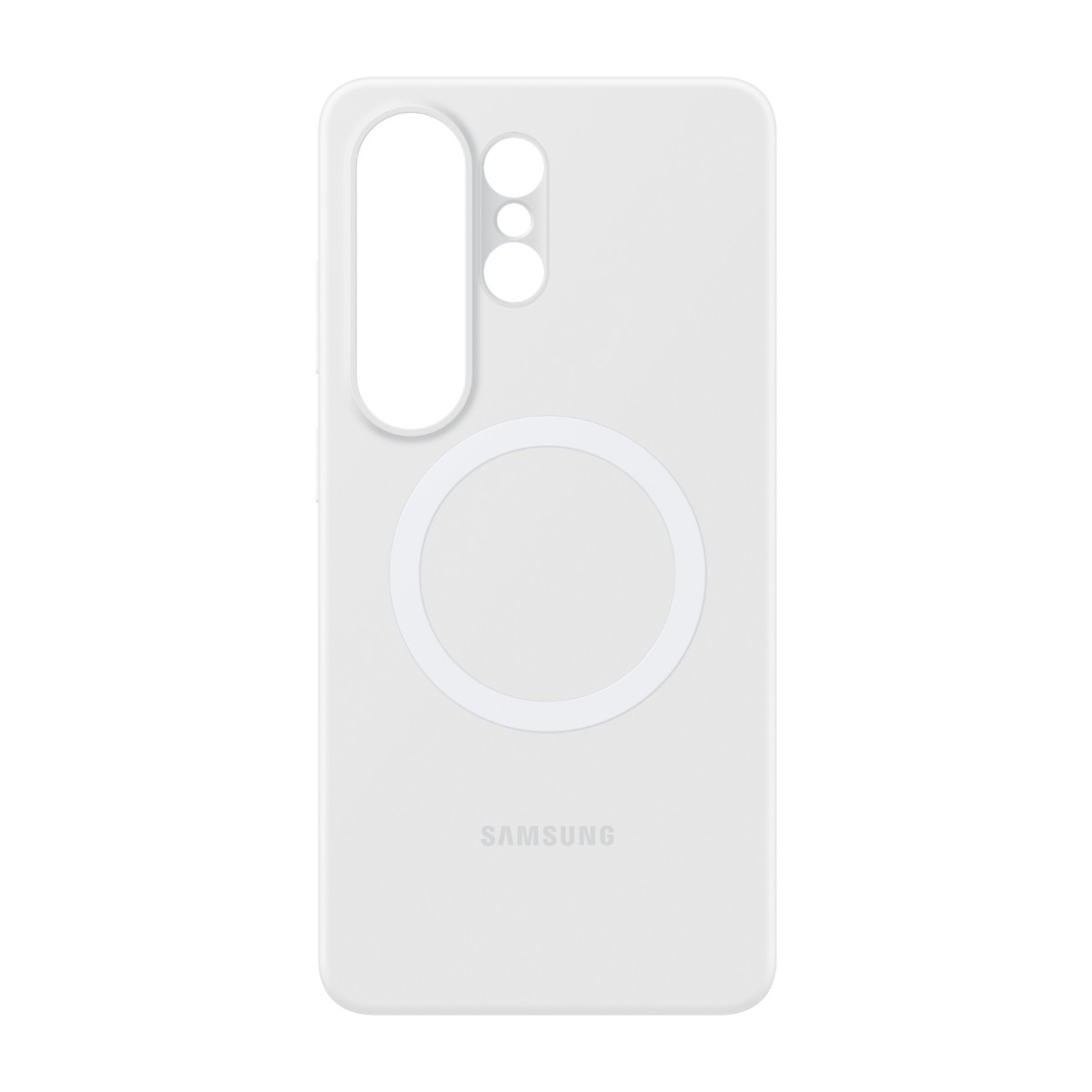 Samsung Galaxy S26 Ultra Silikone Magnet Cover, hvid billede 4