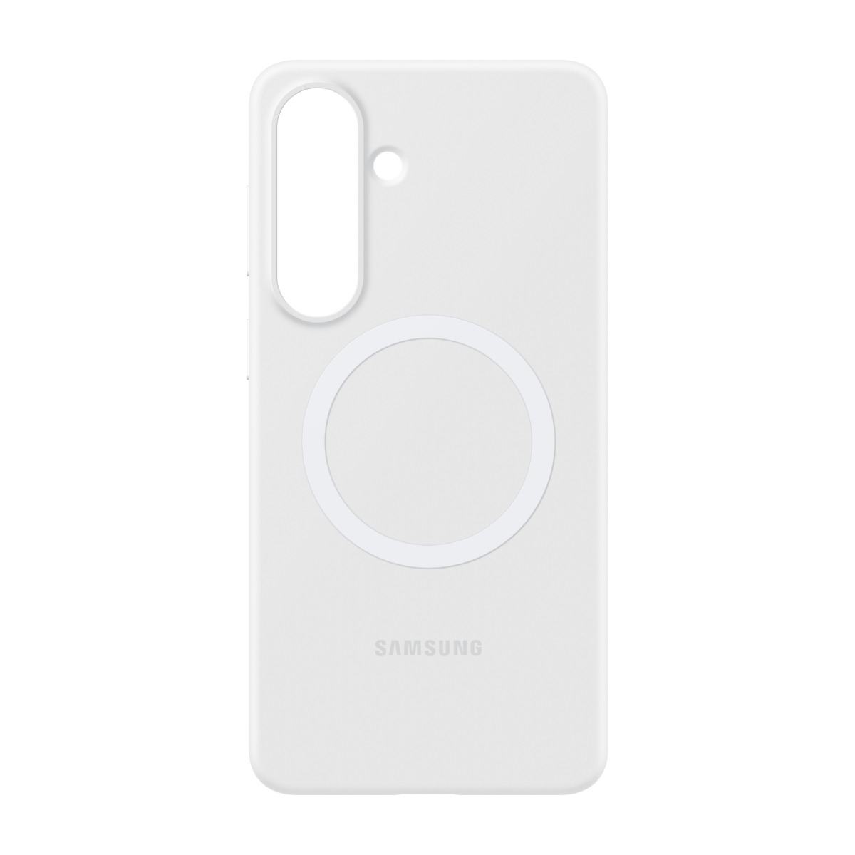 Samsung Galaxy S26+ Silikone Magnet Cover, hvid billede 4