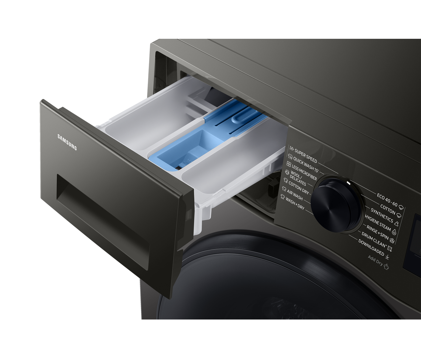 Samsung Wd90hg5u34bxee Vaske-tørremaskine billede 8
