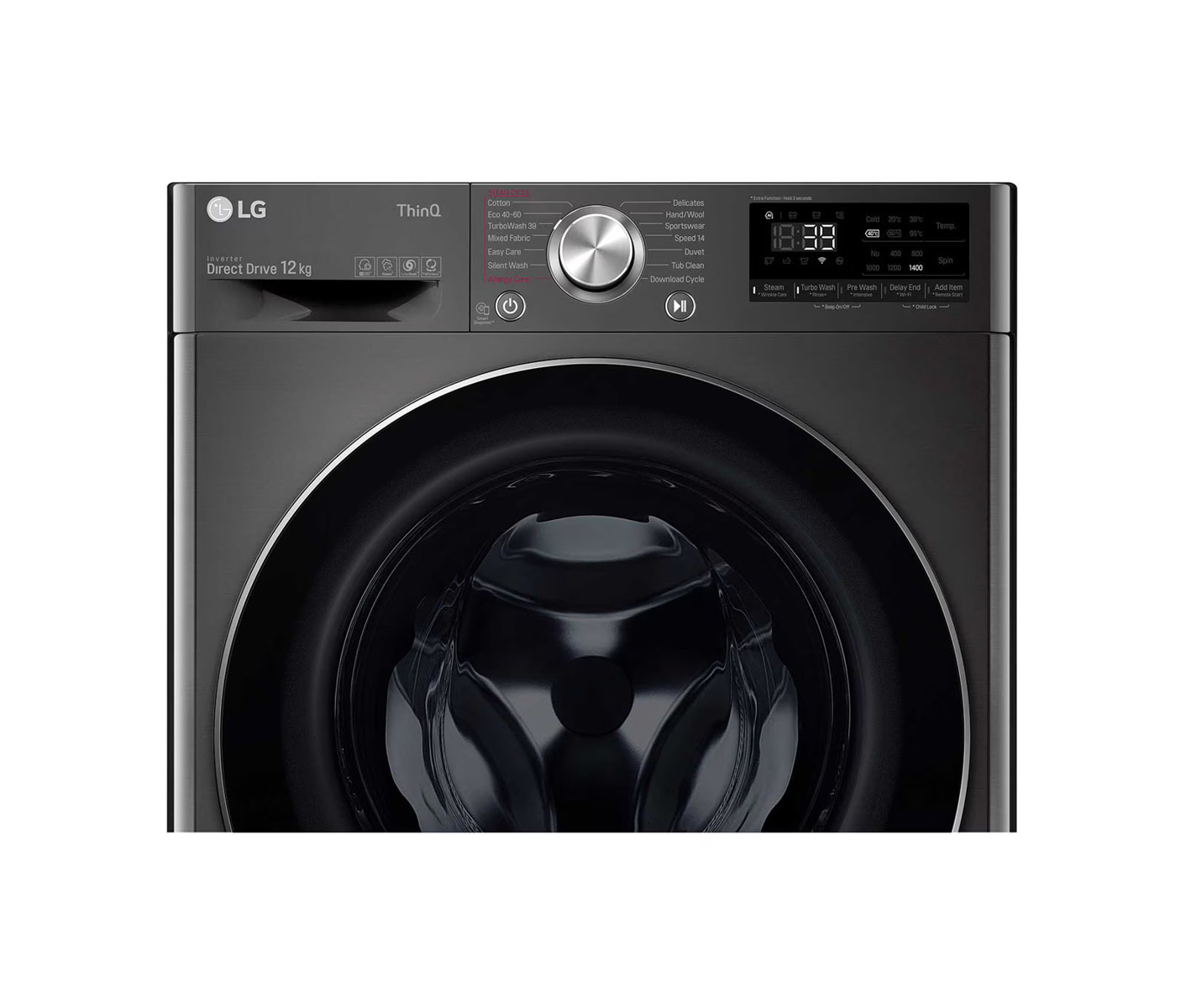 LG FV90BNS2BE Vaskemaskine billede 4