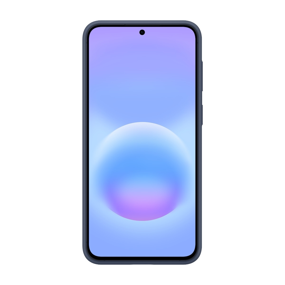 Samsung Galaxy A57 Silicone Cover, mørkeblå billede 2
