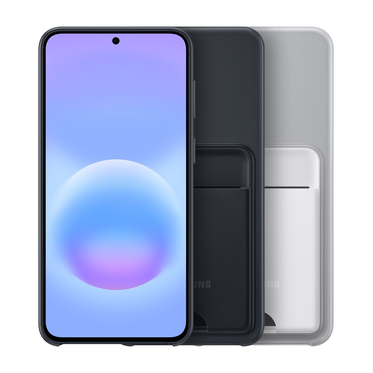 Samsung Galaxy A57 Card Slot cover, sort billede 4