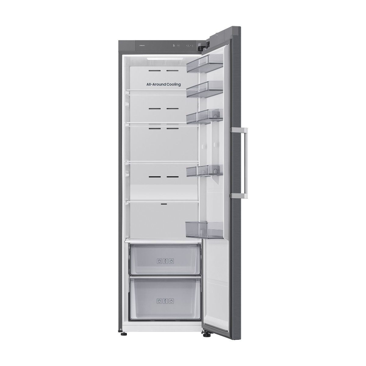 Samsung RR40H39GETEF køleskab, Gentle Silver