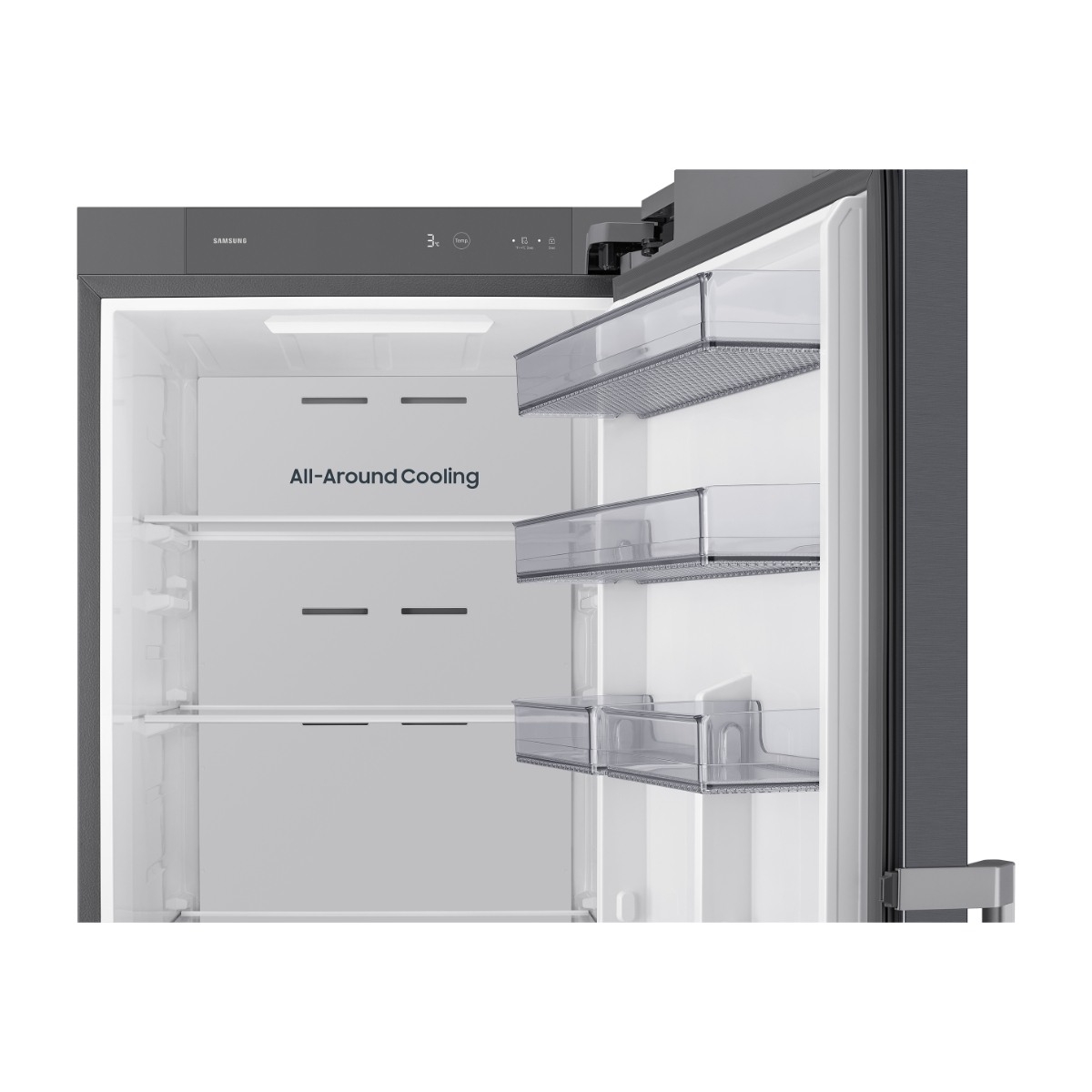 Samsung RR40H39GETEF køleskab, Gentle Silver