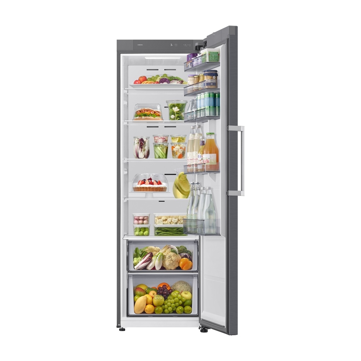 Samsung RR40H39GETEF køleskab, Gentle Silver