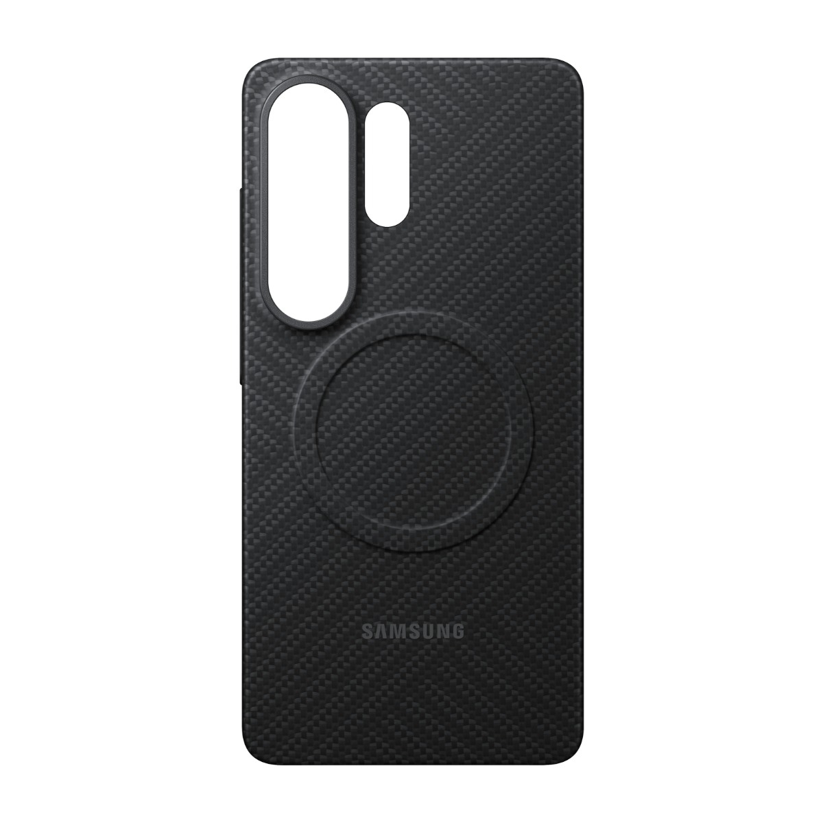 Samsung Galaxy S26 Ultra Carbon Magnet cover, sort billede 4