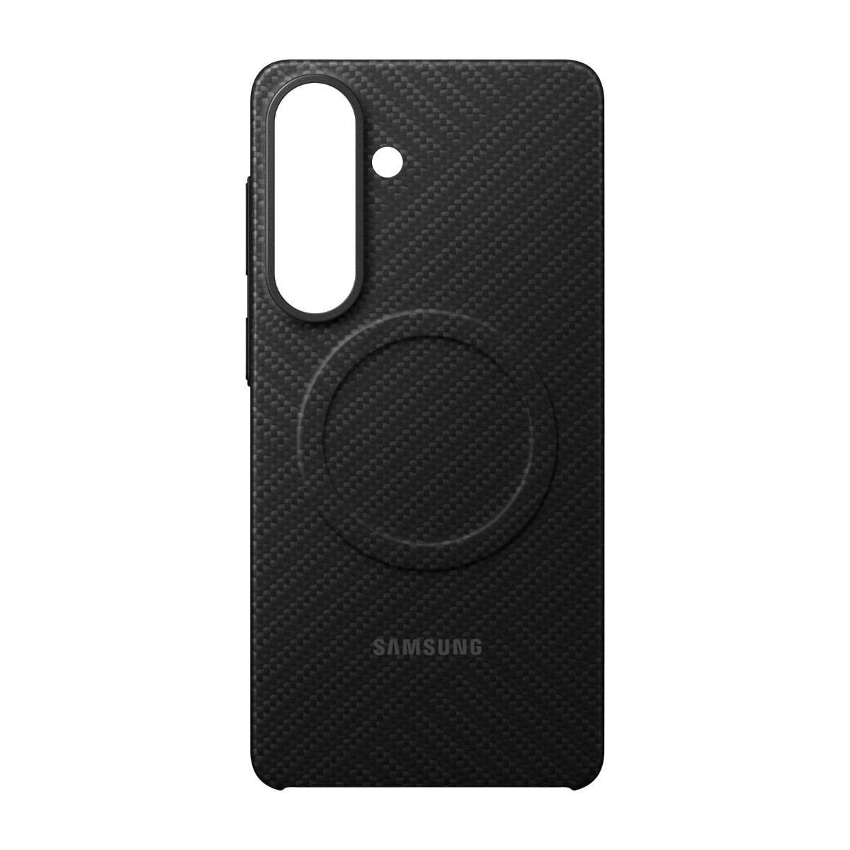 Samsung Galaxy S26+ Carbon Magnet cover, sort billede 4