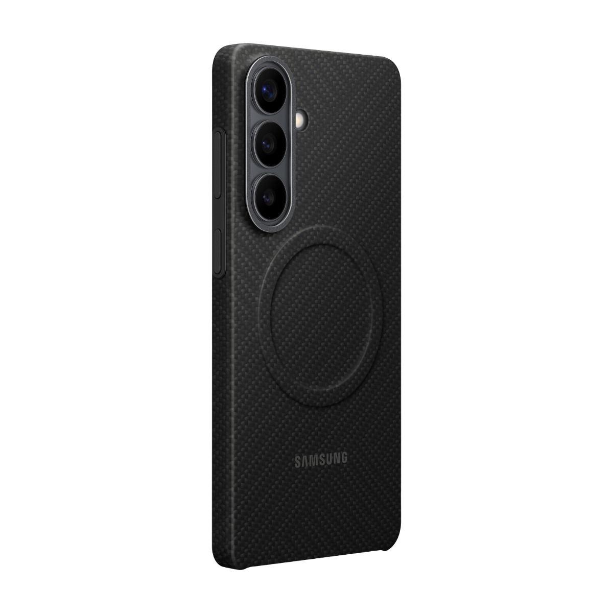 Samsung Galaxy S26+ Carbon Magnet cover, sort billede 3