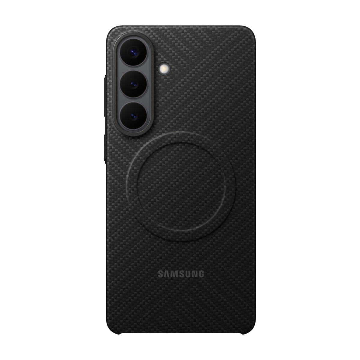 Samsung Galaxy S26+ Carbon Magnet cover, sort billede 1