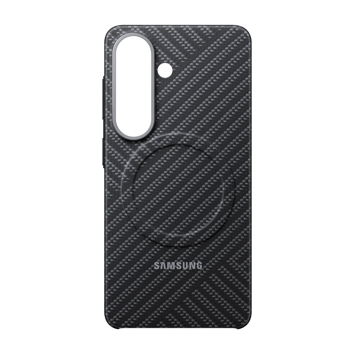 Samsung Galaxy S26 Carbon Magnet cover, grå billede 4
