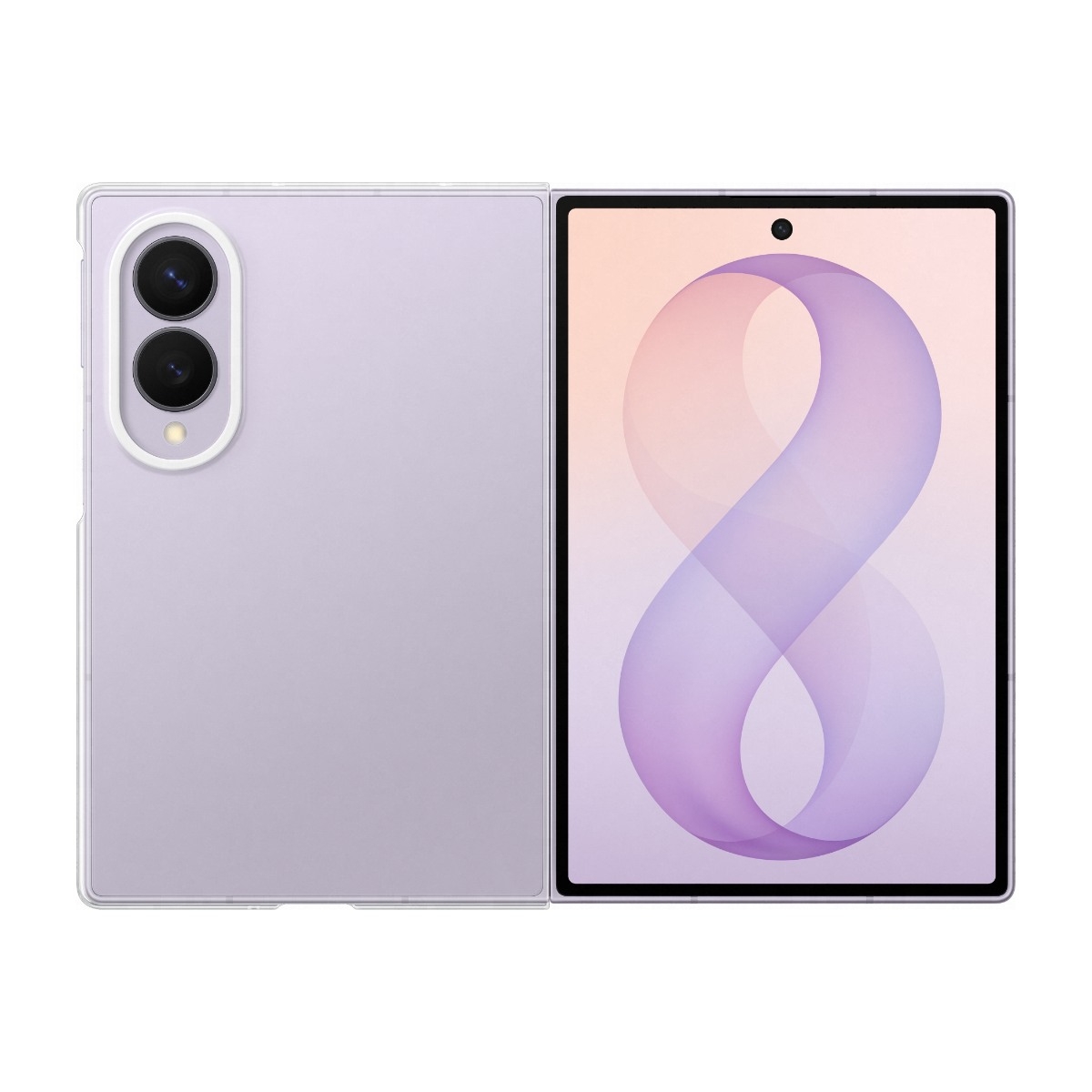 Samsung Galaxy Z Fold8 gennemsigtigt cover billede 3