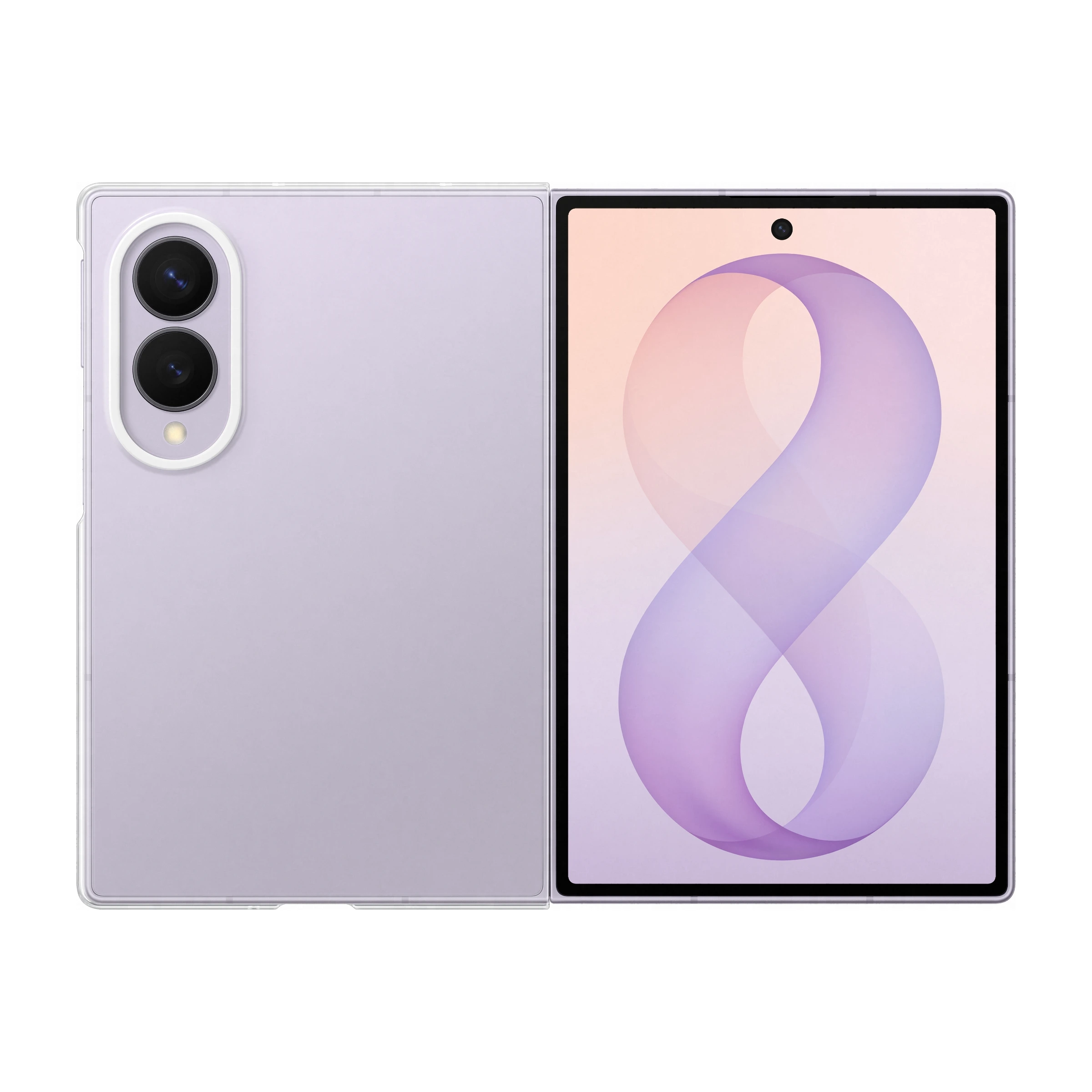 Samsung Galaxy Z Fold8 gennemsigtigt cover billede 2