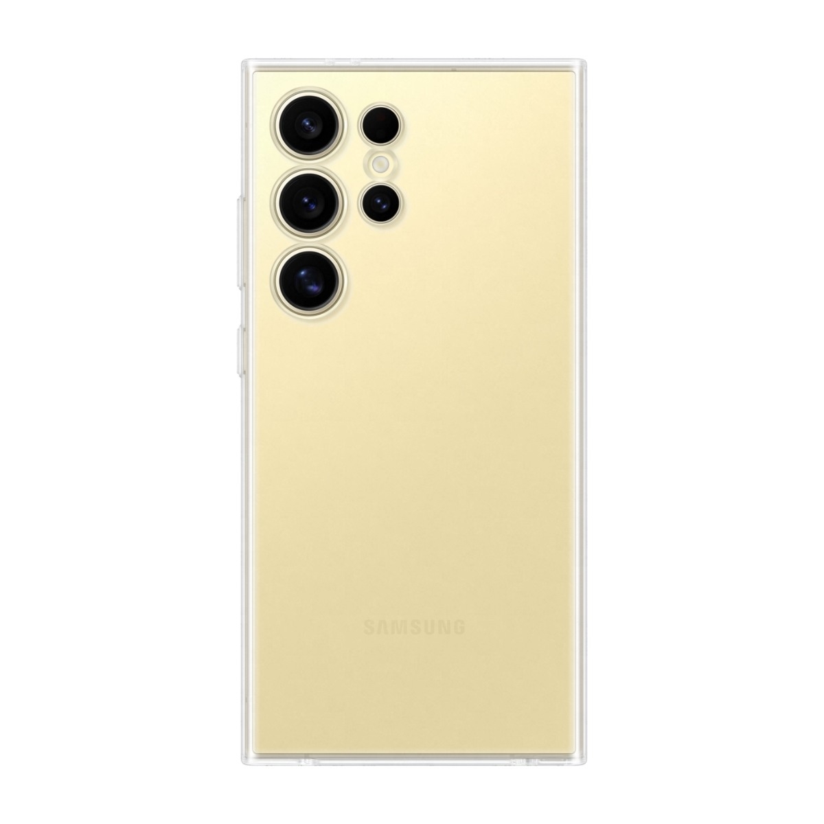 Samsung Galaxy S24 Ultra Clear Cover, gennemsigtig billede 1