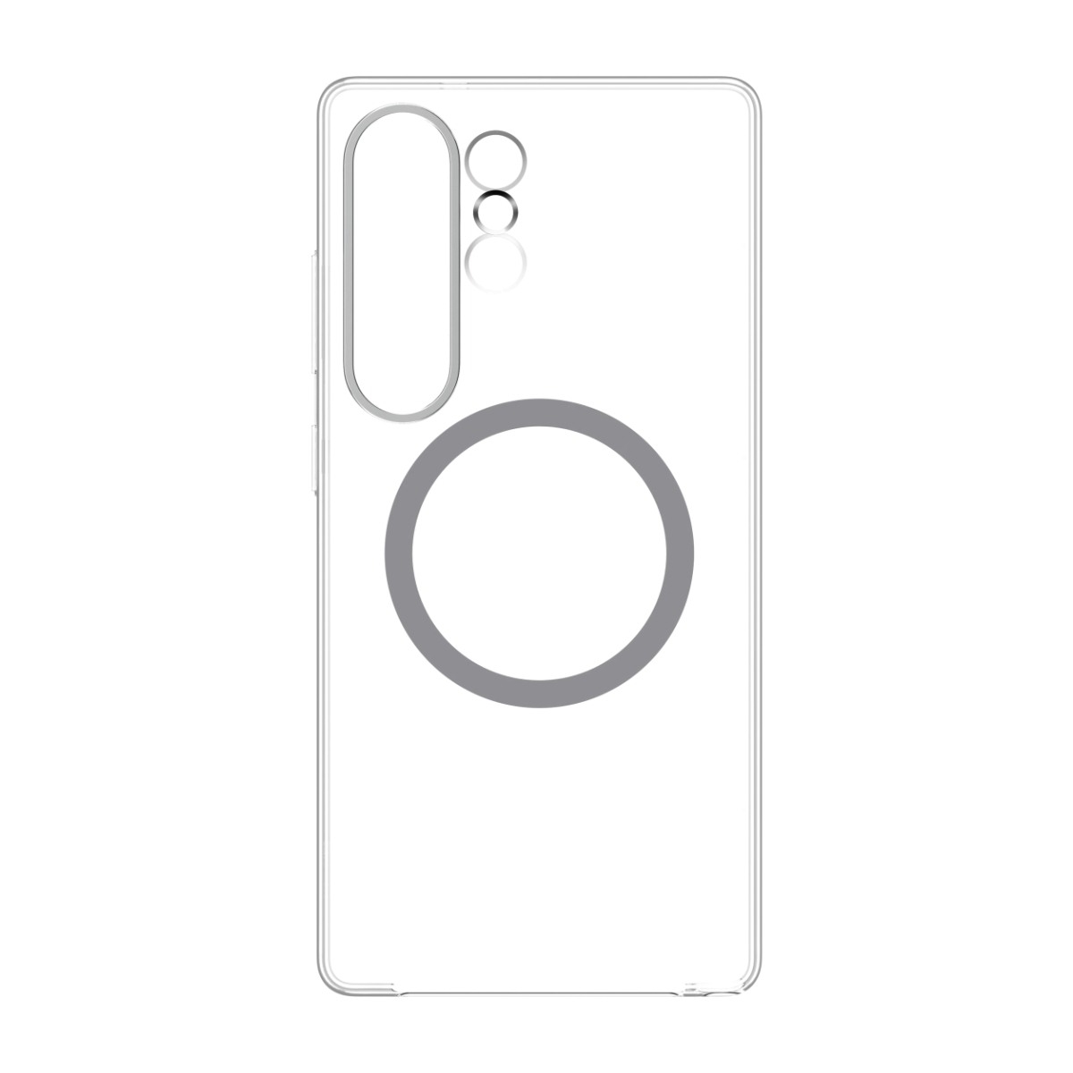 Samsung Galaxy S25 Ultra Clear Magnet cover, gennemsigtige billede 1
