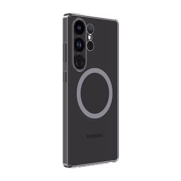 Samsung Galaxy S25 Ultra Clear Magnet cover, gennemsigtige billede 4