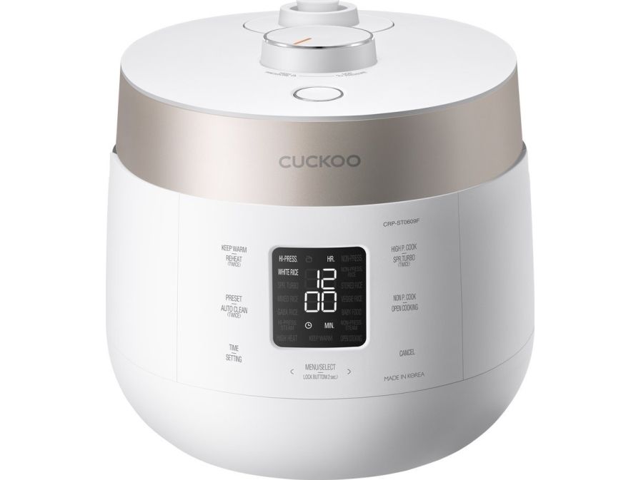 Cuckoo CRP-ST0609F, Champagne, Hvid, 1,08 L, LCD, Knapper, Dreje, Berøring, 880 W, 220 - 240 V billede 1
