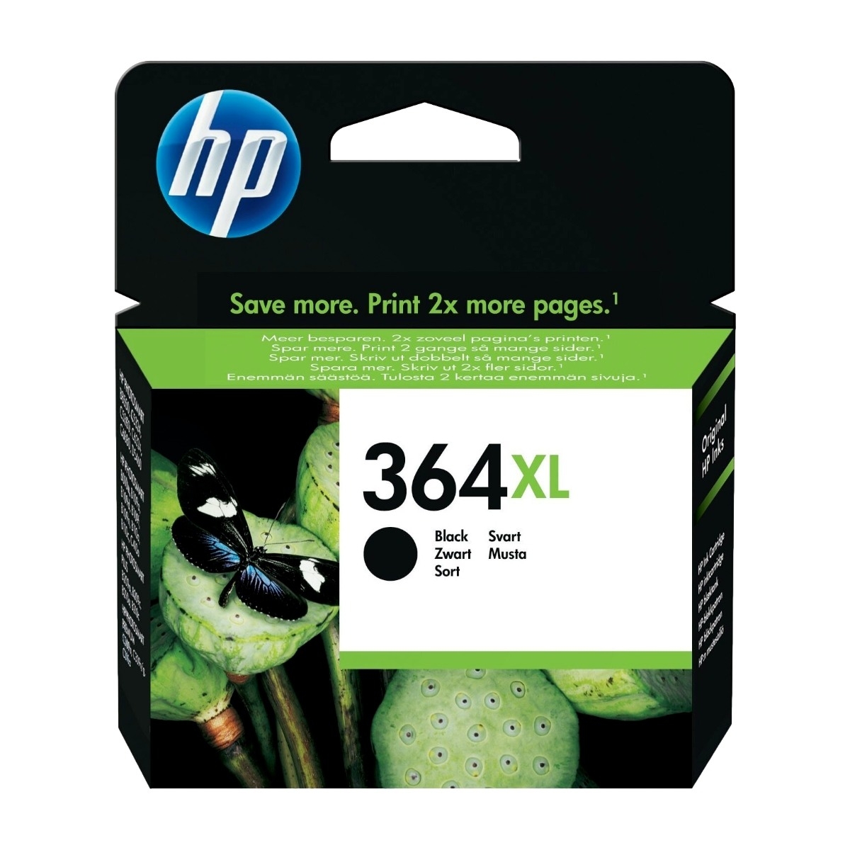 HP NO364 Xl, sort blækpatron billede 1