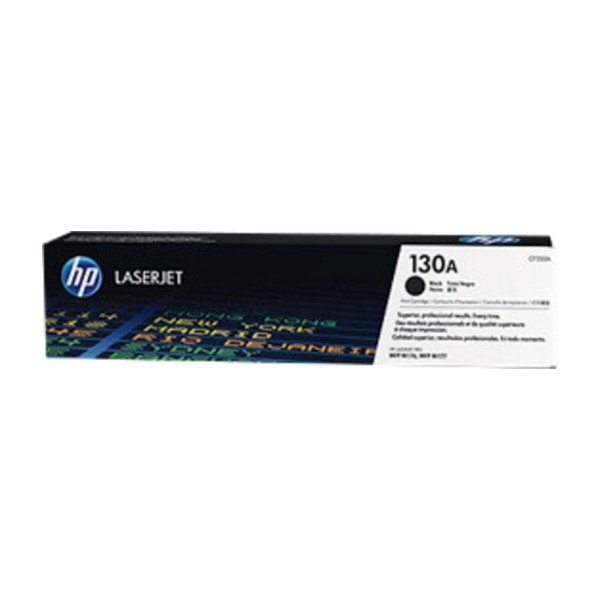 HP 130A, black Laserjet toner cartridge billede 1