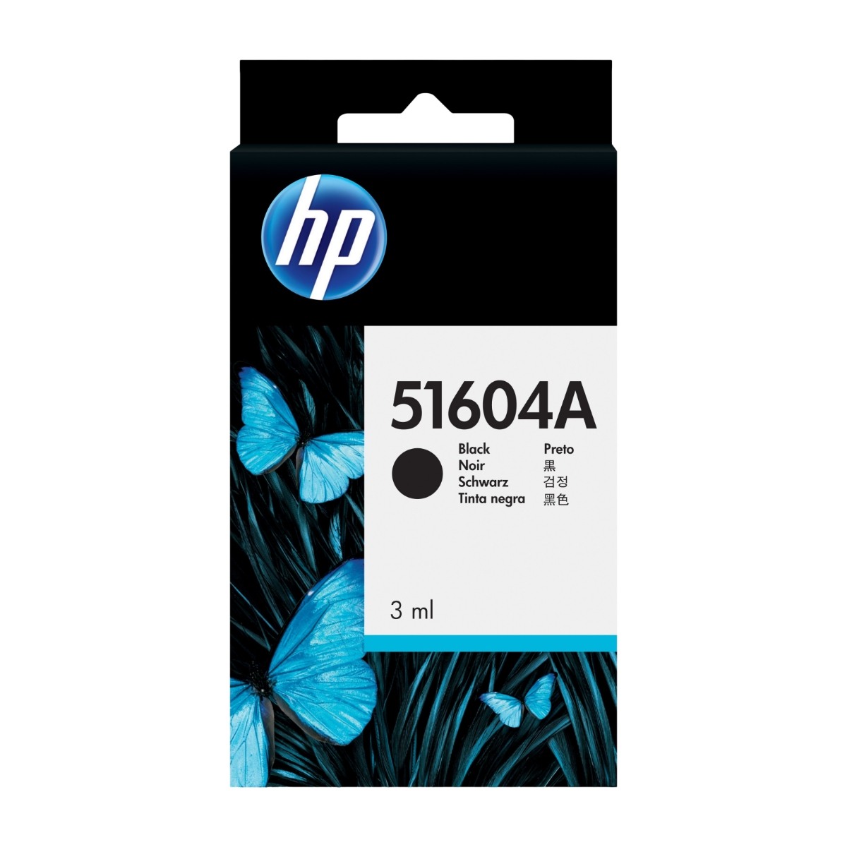 HP 51604A blækpatron 1 stk Original, sort billede 1