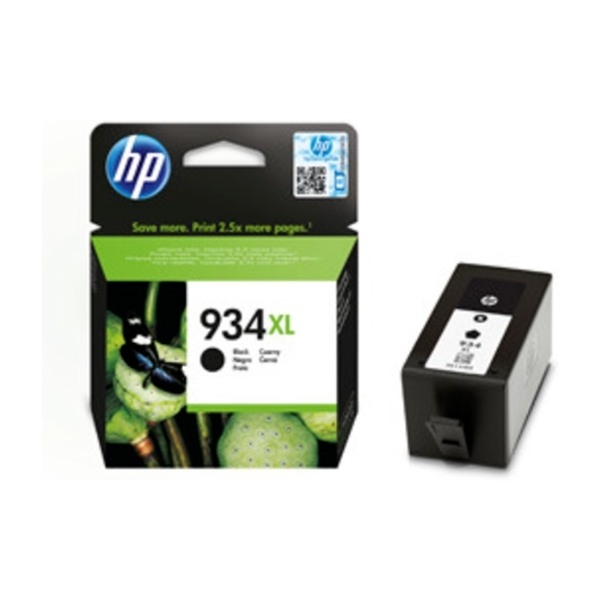 HP NO934 Xl, sort blækpatron billede 2