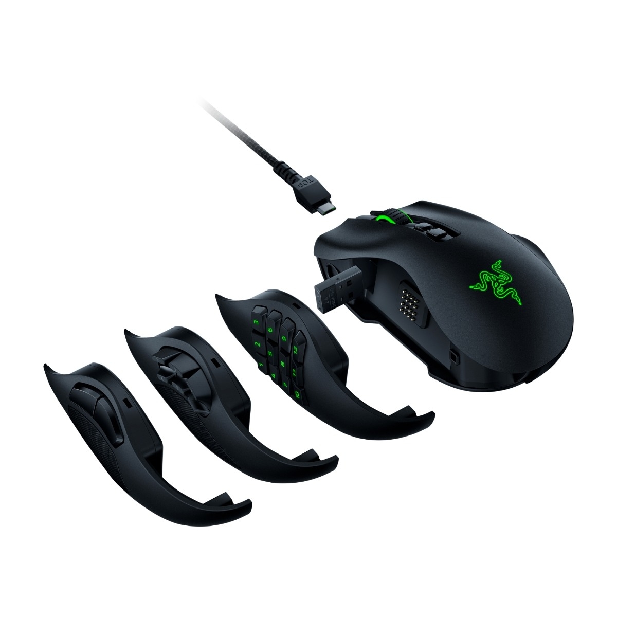 Razer Naga Pro trådløs gamingmus billede 1