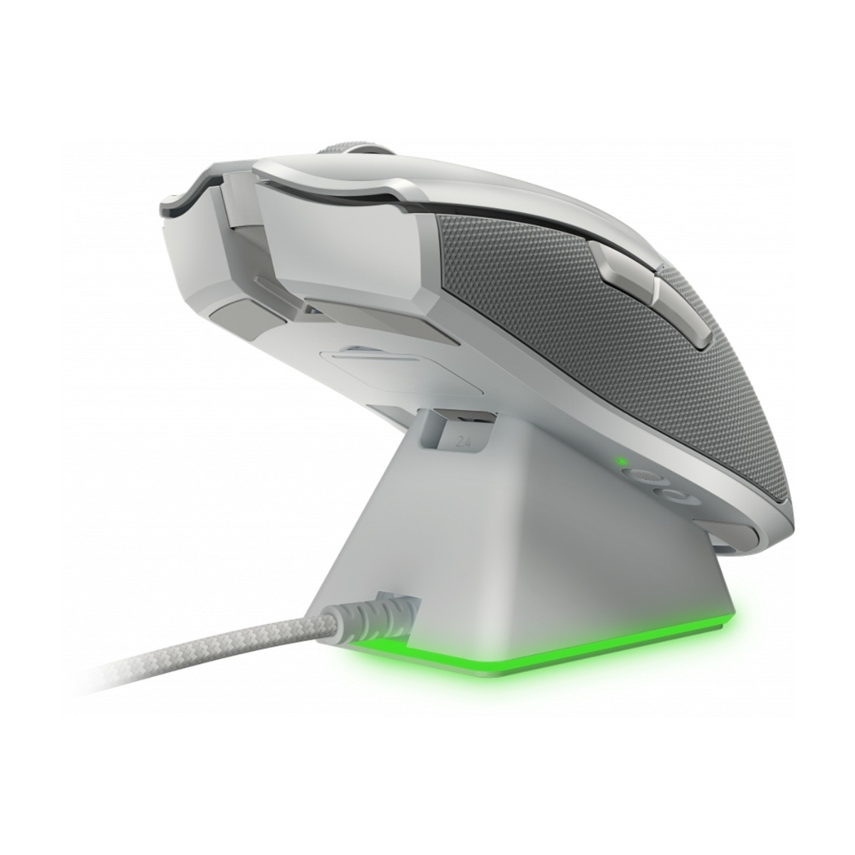 Razer Viper Ultimate Mercury trådløs gamingmus og opladningsdock billede 4