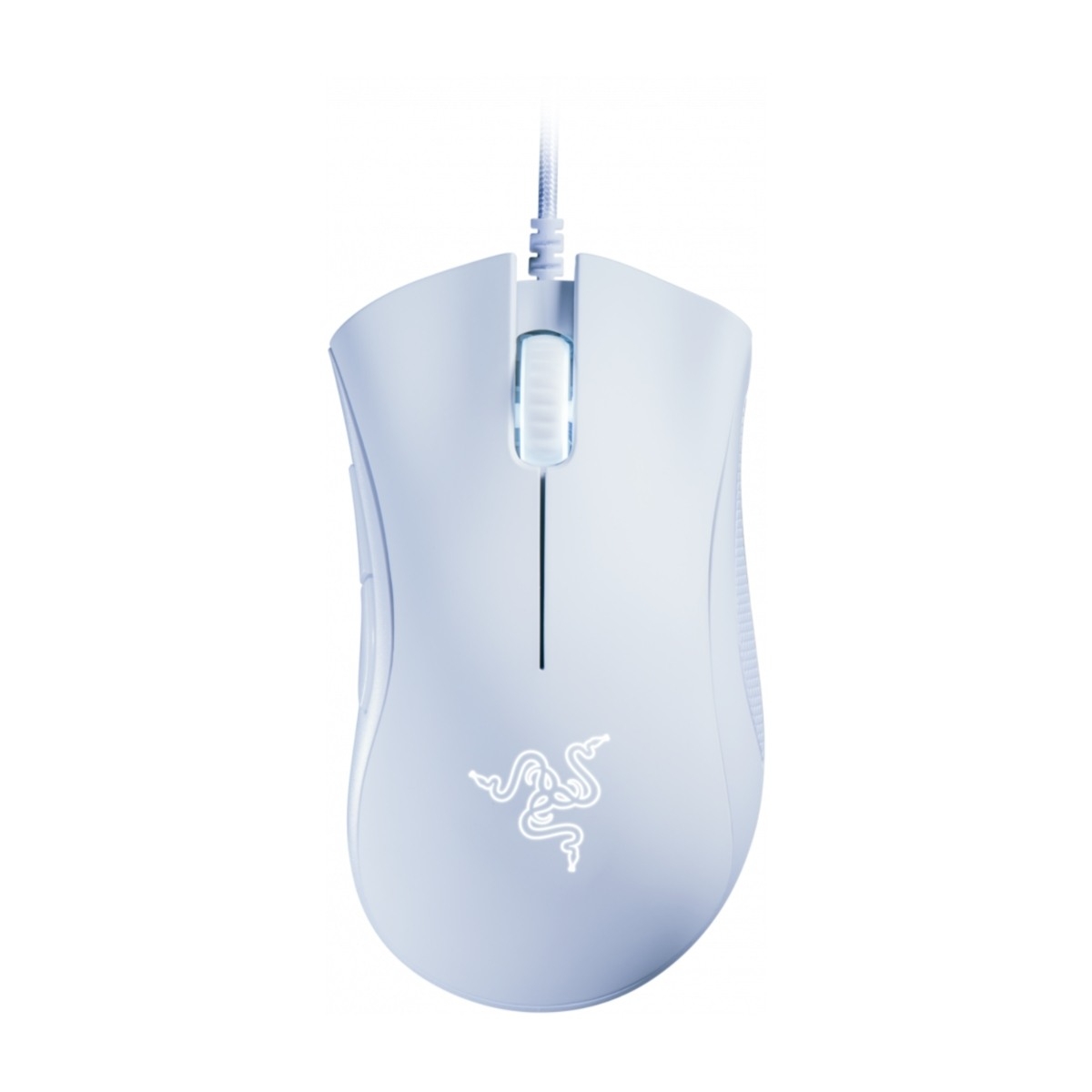 Razer Deathadder Essential gaming mus, hvid billede 1