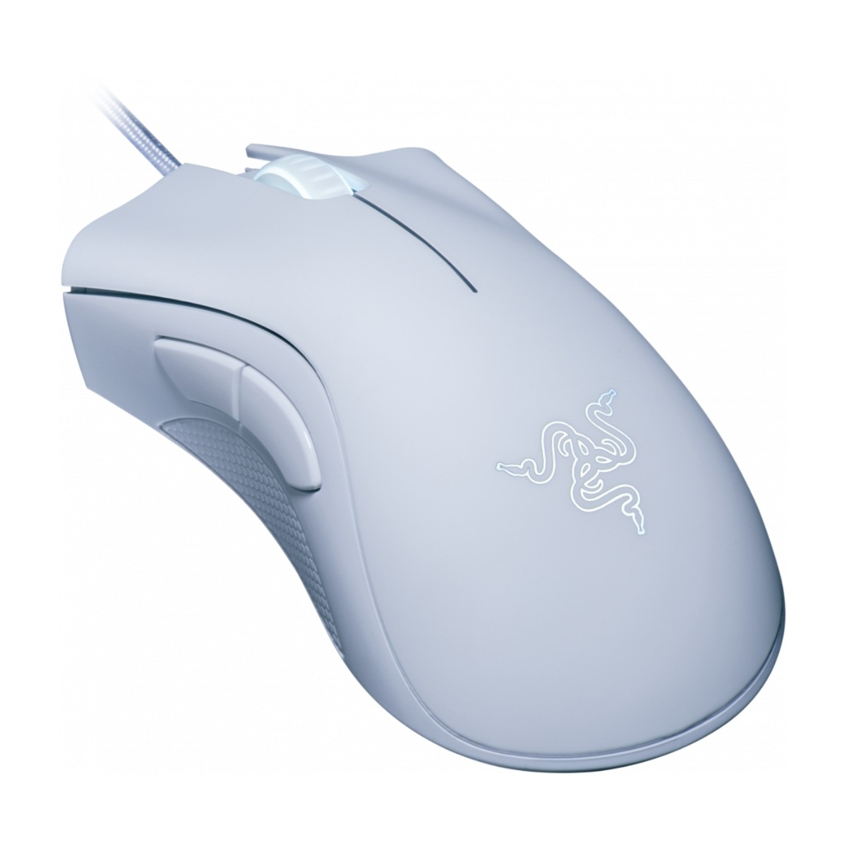 Razer Deathadder Essential gaming mus, hvid billede 2