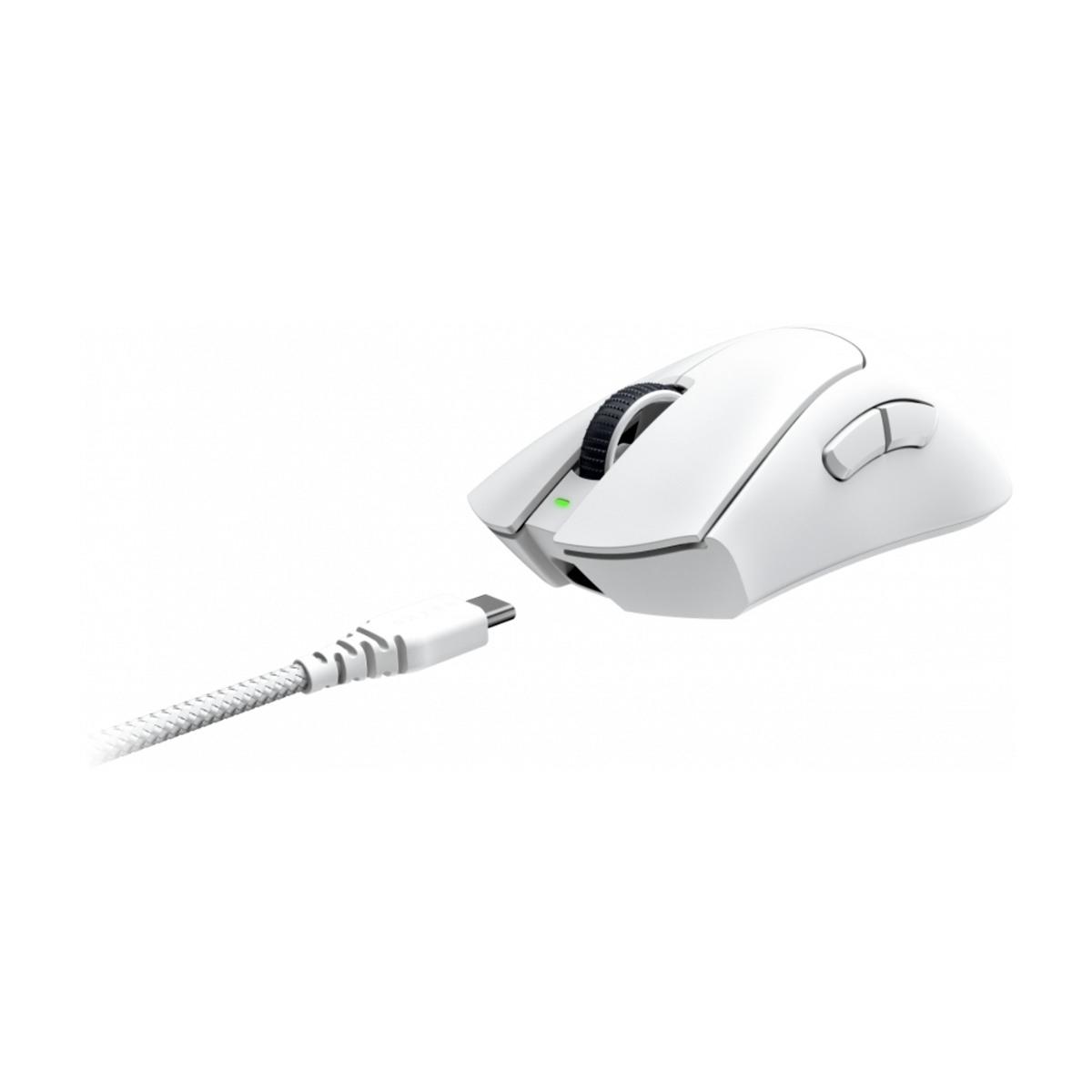 Razer Deathadder V3 Pro trådløs gaming mus, hvid billede 4