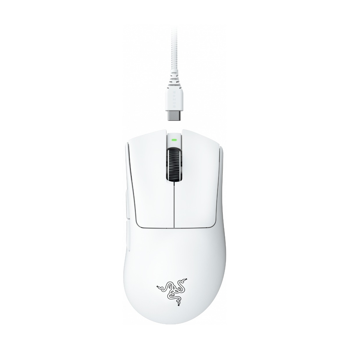 Razer Deathadder V3 Pro trådløs gaming mus, hvid billede 1