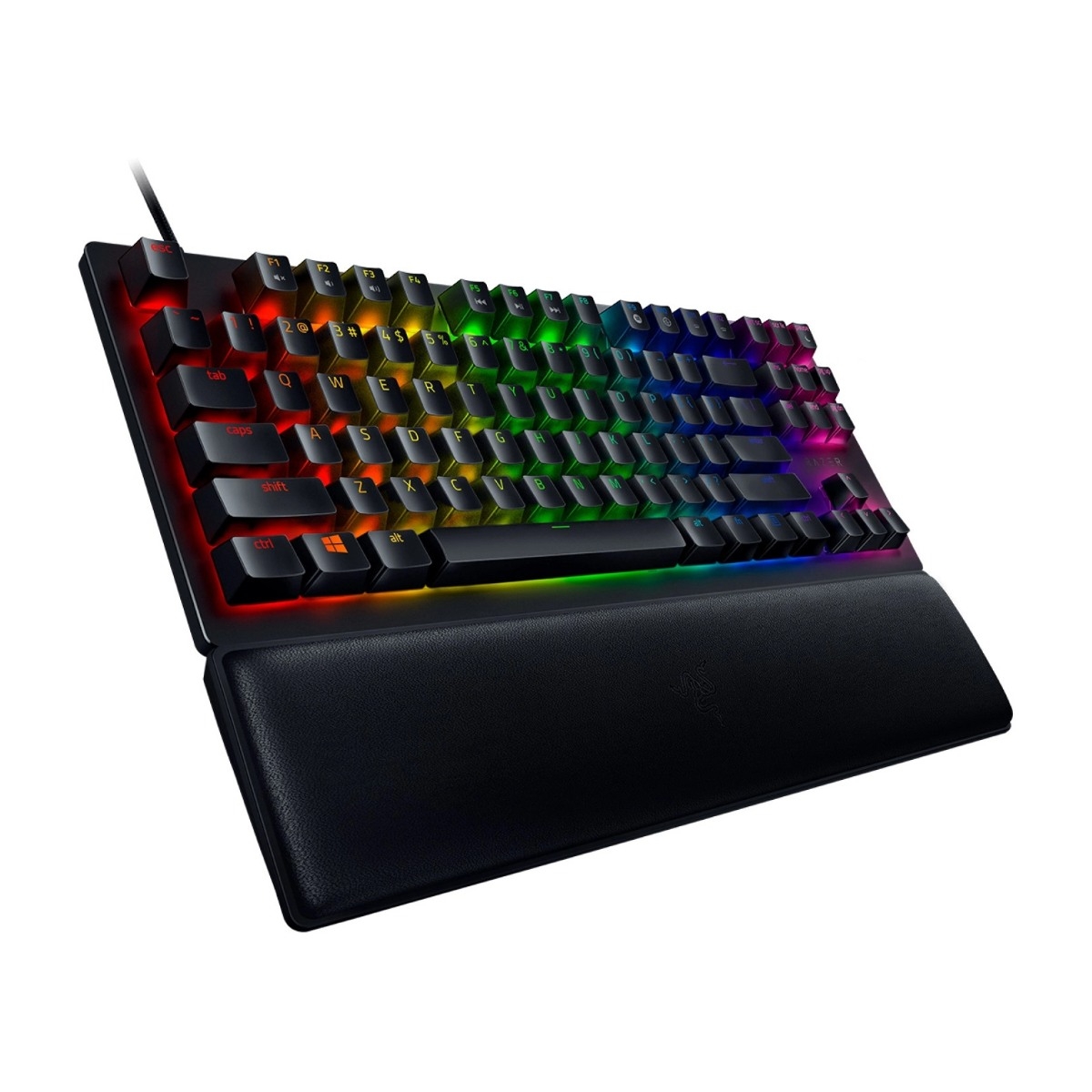 Razer Huntsman V2 TKL Optical Gaming-tastatur - Linear Optical Purple billede 3