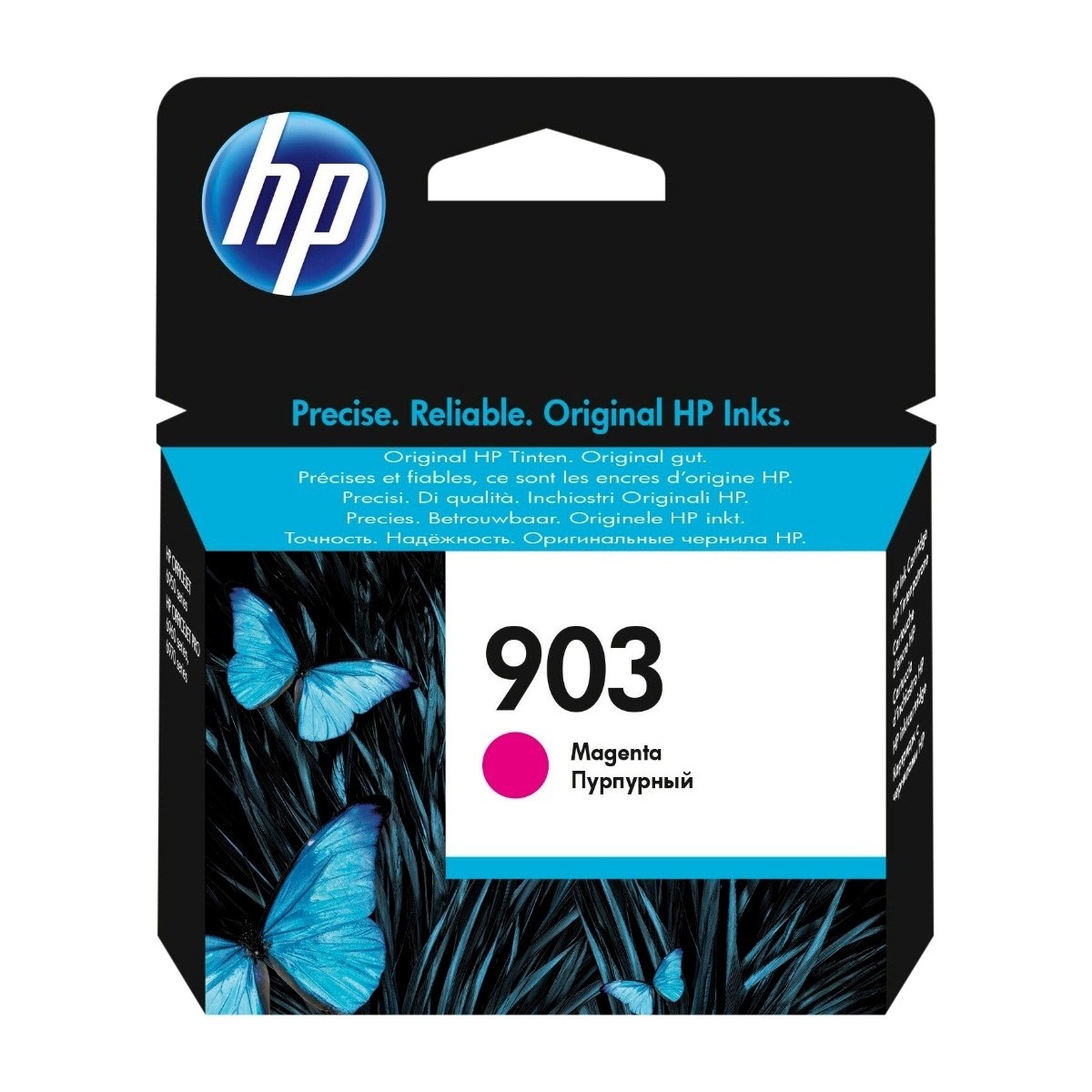 HP 903 Original blækpatron, magenta t6l91ae billede 1