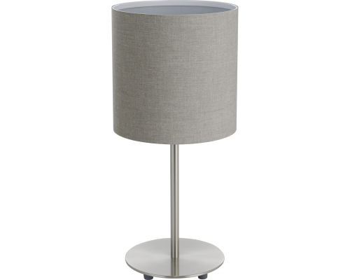 Eglo Pasteri H40 grå bordlampe billede 1