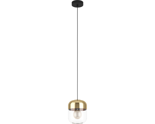 Eglo Maryvilla klar/guld pendel billede 1