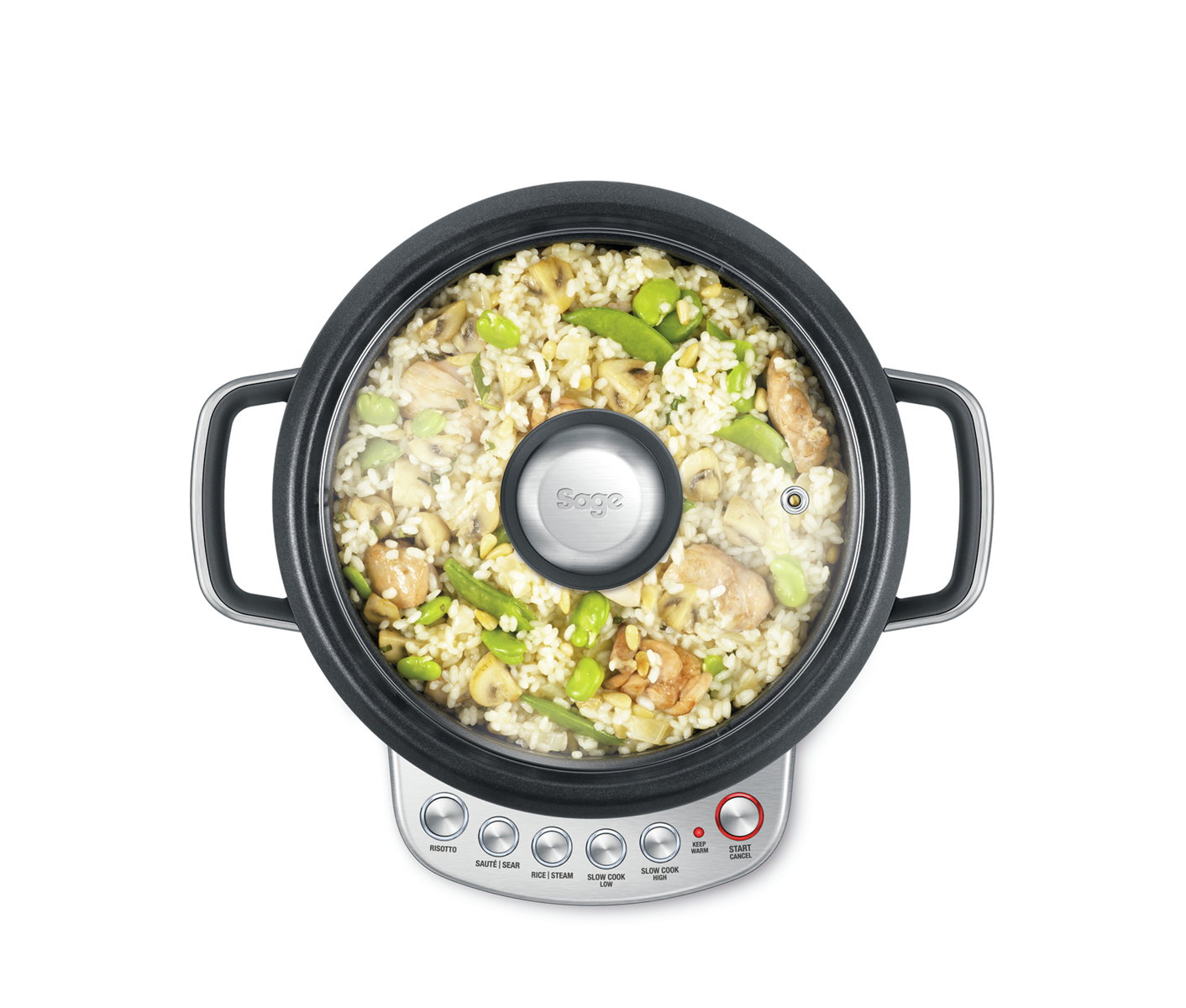 Sage Multicooker Risotto Plus Steel Slowcooker billede 2