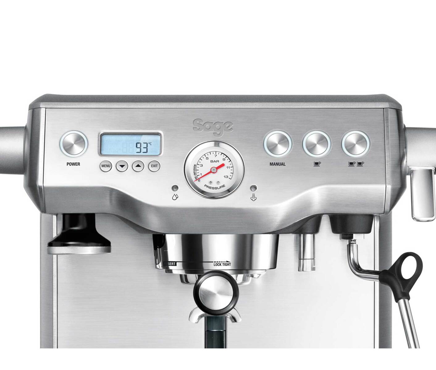 Sage Dual Boiler Steel Espressomaskine